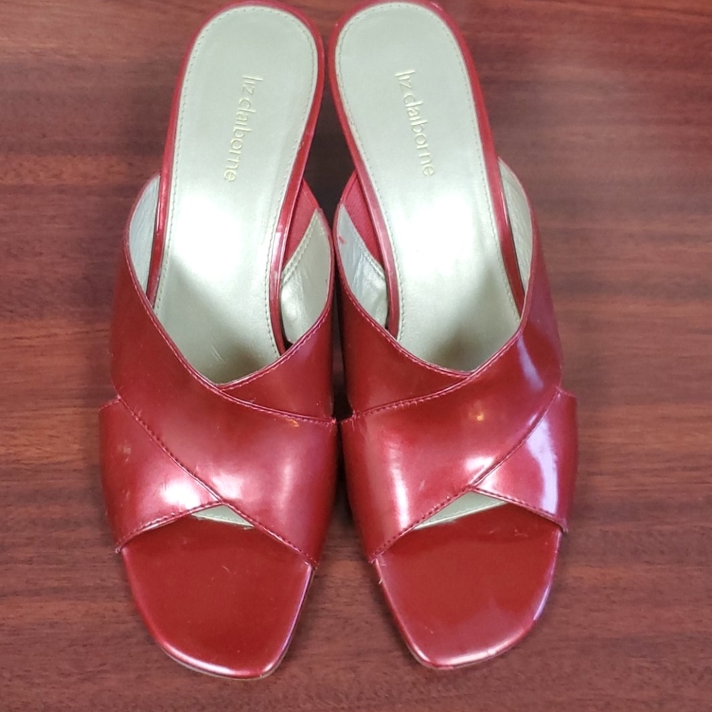 Liz Claiborne wedge sandals